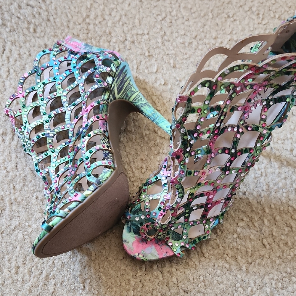 Zigi Soho Multicolor Heeled Sandals